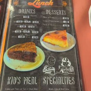 bagels, menu