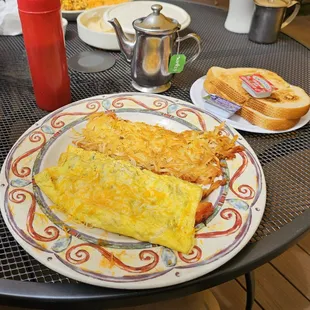 Chorizo omelet