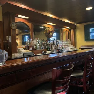 Bar area.