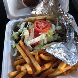 I'm bout to go pyro on this gyro