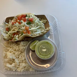 Fish taco