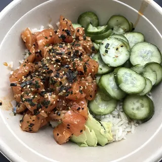 Salmon Poke Bowl.