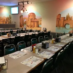 the dining room