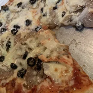 pizza, food