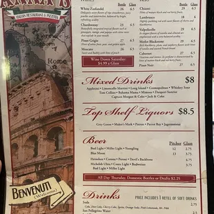 Menu- September 2023