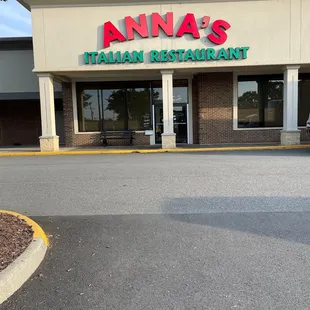 Front of restaurant