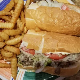 Philly cheese steak- Oh Yea!