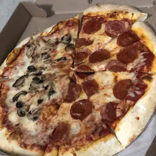 Order from our specialty pizzas or get creative and build your own.