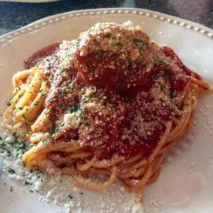 Spaghetti and Meatballs
