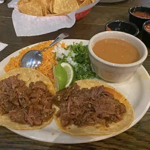 Barbacoa tacos!