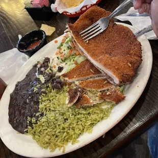 Milanesa delicioso