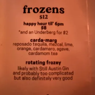 Carda-Marg! This is an excellent drink.