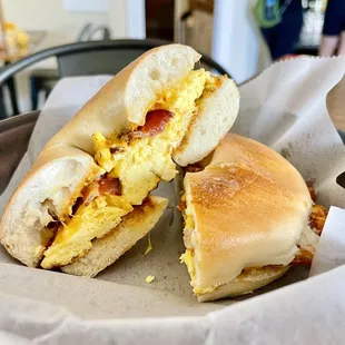 Bacon, Egg &amp; Cheese Bagel