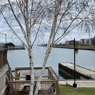 Outside during December