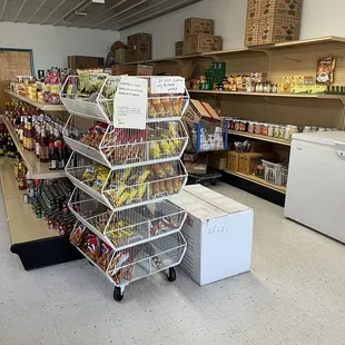 Mostly non-perishable items