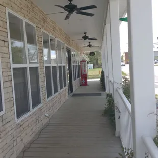 the front porch