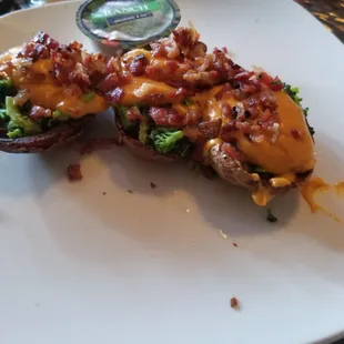Loaded potato skins