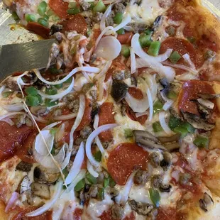 Combo pizza