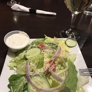 House salad that came w entree