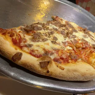 Sausage pizza!