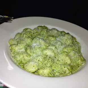 Gnocchi with pesto