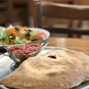 Calzone modified as a panzarotti