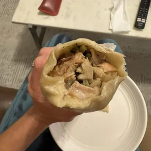Regular Regular Grilled Chicken Burrito