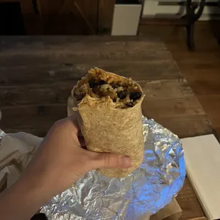 Super Chicken Ranchero Burrito