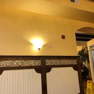 the interior of the restaurant