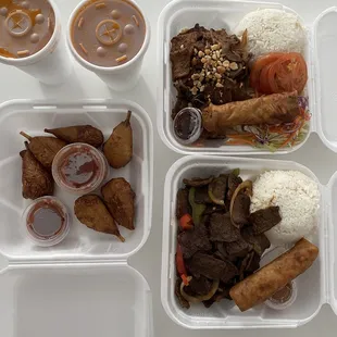 Thai Tea, Drumsticks, Grilled Delight and Mongolia Wonder Lunch Specials
