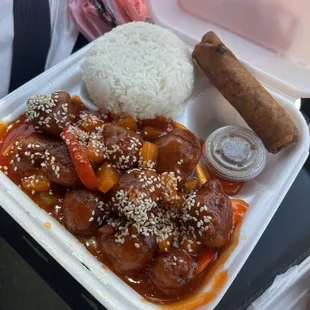 Sweet and Sour Nuggets