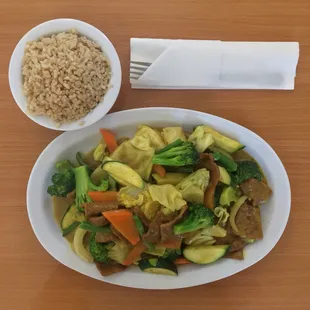 Brown Sliced Soy Protein