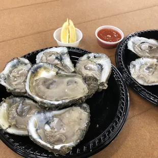 oysters and mussels, oysters, mussels, shellfish, food