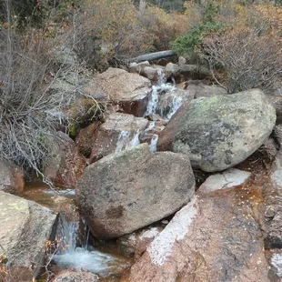 Lower view of the falls