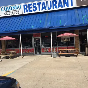 Outside the joint
