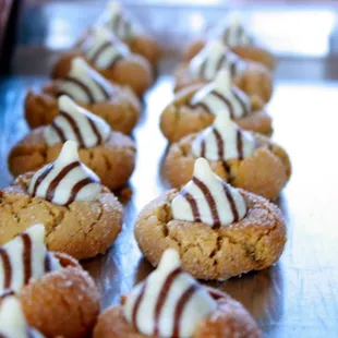 a variety of pastries