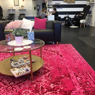 Everything about this darling salon makes you feel welcome and relaxed