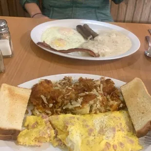 Ham and Cheese Omelette