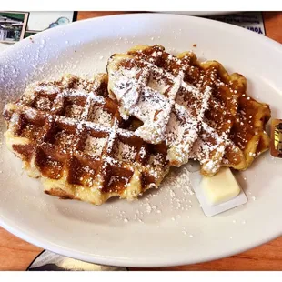 Original Waffle, great but sweet