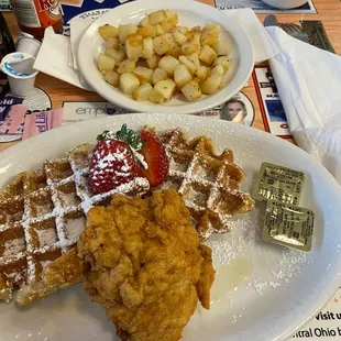 Chicken and Waffles