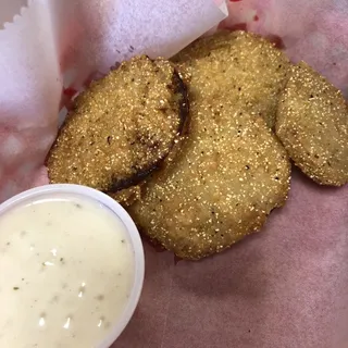 Fried Green Tomato Omelet