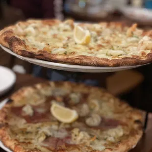 Scampi Pizza Special