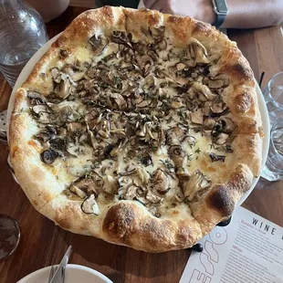 Mushroom Pizza