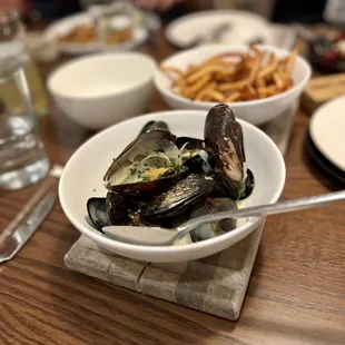 Moules and frites