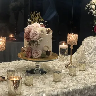 a wedding cake
