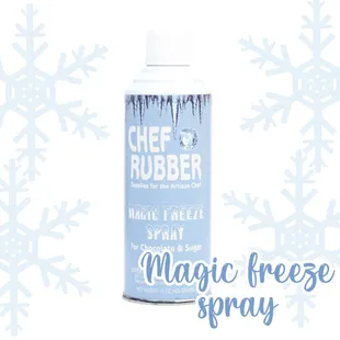 Chef Rubber- Magic Freeze Spray for Chocolate &amp; Sugar
