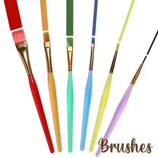 Set of 6 Brushes