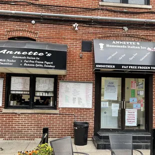 outside of restaurant
