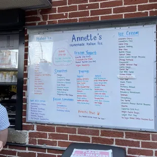Menu Board