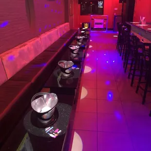 This is our night time set up.